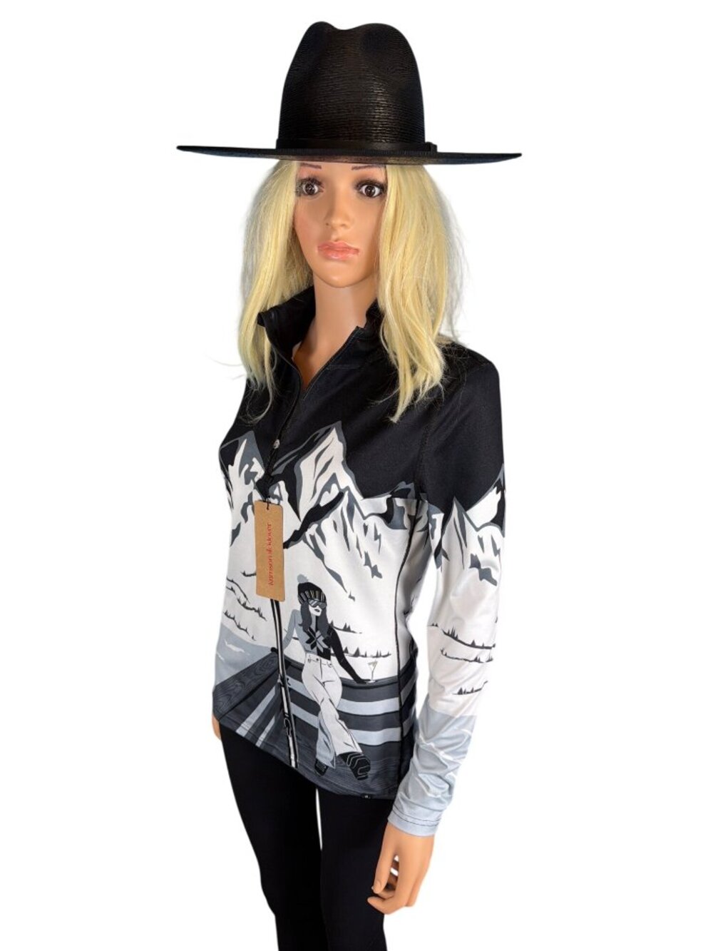 NWT Krimson Klover Mountain View Ski Base Layer Top Women S NWT Après Quarter Zi - Picture 4 of 16